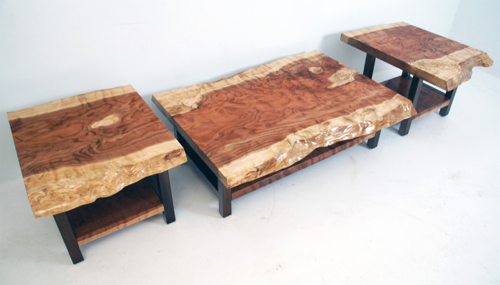Side table, designer table, coffee table, handcrafted, price per square meter.