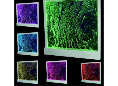 Modern partition water walls decorative water wall column LED partitions