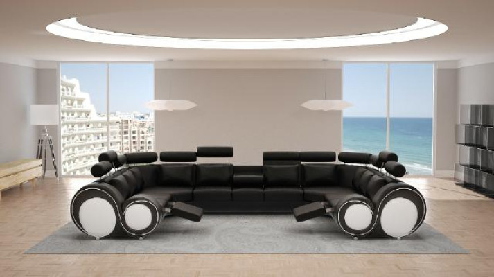 Designer living landscape corner couch with USB couch sofa upholstery leather sofa sofas new
