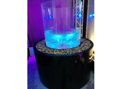 Whirlwind Tornado Bubble Fountain Pond Water Feature Outdoor Store Luxury