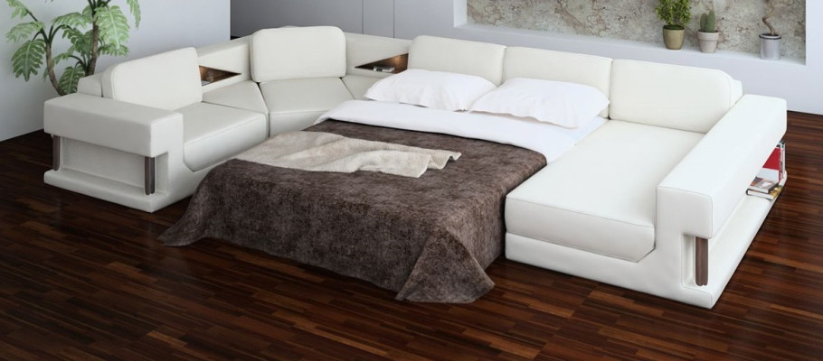 Living Landscape Design Fabric Sofas Bed Function Sleeper Couch Corner Sofa U-Shaped Sofa