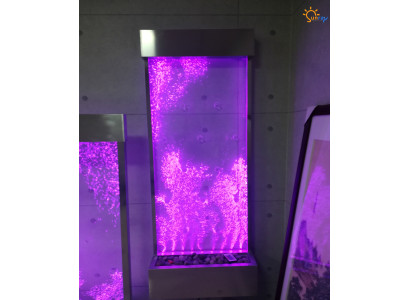 Partition shelf cabinet water wall column decorative walls water wall LED