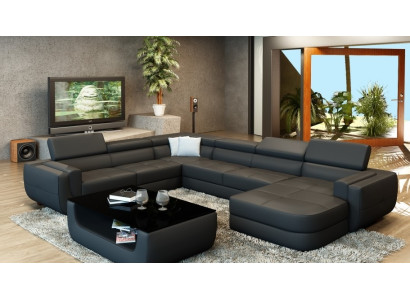 Designer sofa seat cushion corner leather sofa living landscape sofa couch cushion new