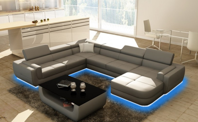 Designer sofa seat cushion corner leather sofa living landscape sofa couch cushion new