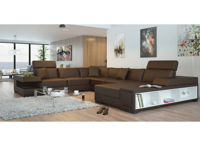Stylishly unwind The U-shaped corner sofa for modern living spaces