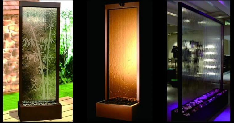 Wall panel LED water wall bubble wall waterwall