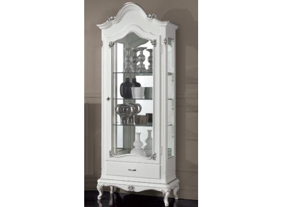 Display glass cabinet Italian furniture showcase living room sideboard cabinets