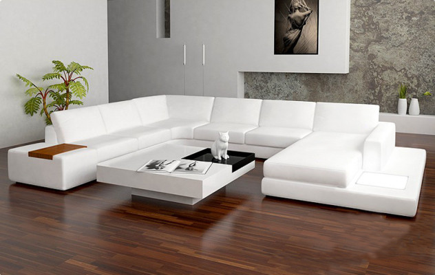 Leather sofa couch living area corner sofa corner suite design modern sofa A1110