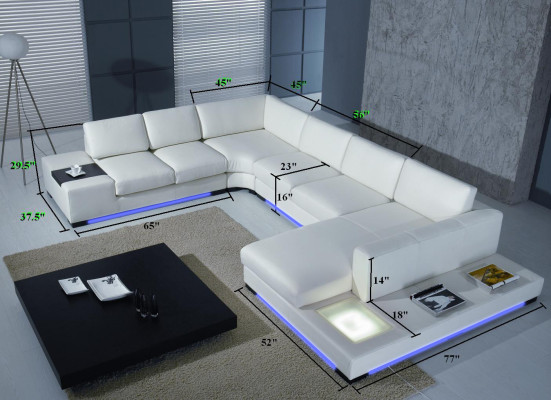 Leather sofa couch living area corner sofa corner suite design modern sofa A1110