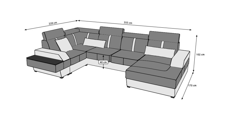 Designer living landscape corner couch USB sofa upholstery suite leather sofa sofas new