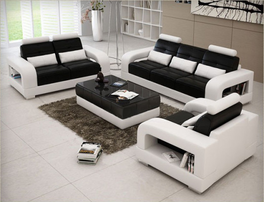 Designer suite sofa set with USB, upholstered sofa upholstery set new H2209