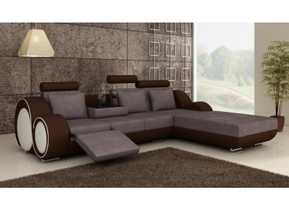 Textile sofa set corner couch corner sofa fabric sofa living landscape couch set new