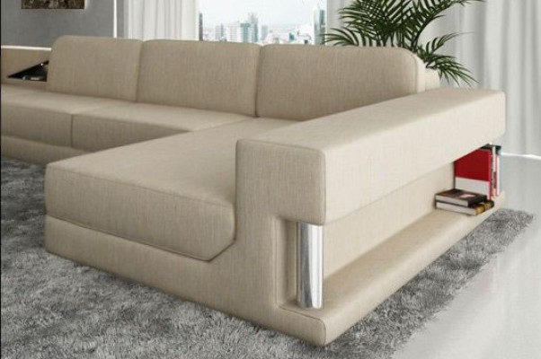 U-shape sofa couch design couch textile modern upholstery new living landscape sectional sofa