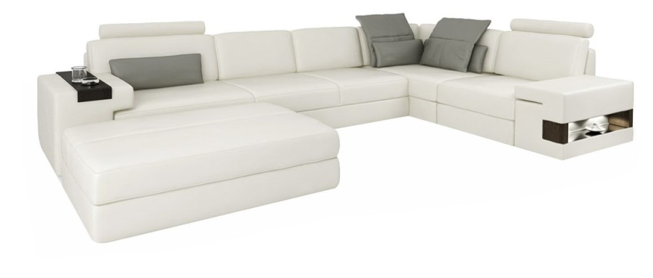 Designer sofa upholstery couch corner sofa with ottoman set living landscape L-shape