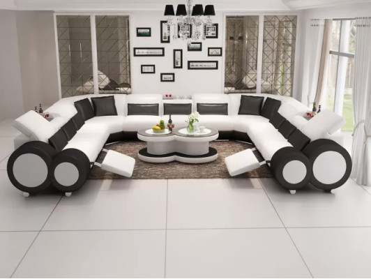 Corner sofa, sofa, living landscape, design couch, sofas, upholstery, corner suite, couches, new.