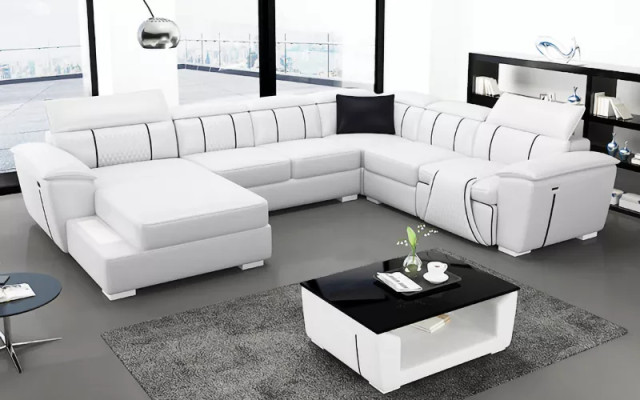 Design couch corner sofa corner suite sofa sofas couches table 2-piece living landscape