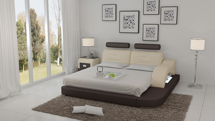 Waterbed Hotel Double Bed Complete Beds Leather Bed Upholstered Bed Water LB8802