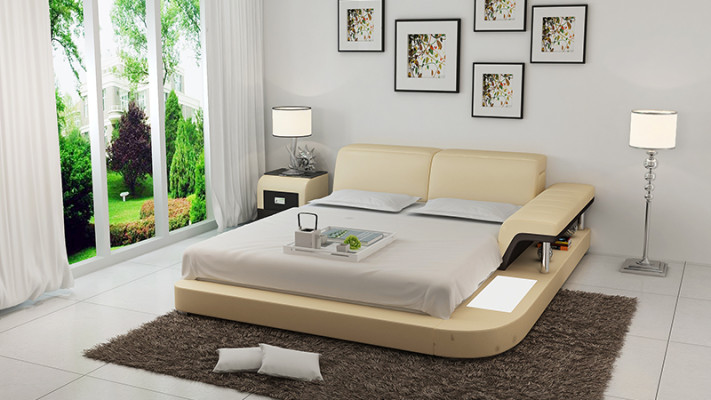 Waterbed Hotel Double Bed Beds Complete Leather Bed Upholstered Bed Water
