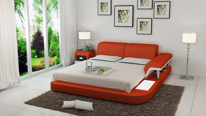 Waterbed Hotel Double Bed Beds Complete Leather Bed Upholstered Bed Water