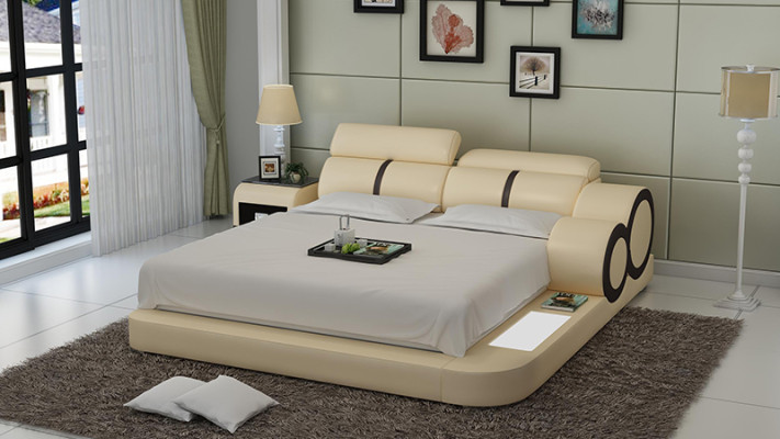 Waterbed Hotel Double Bed Beds Complete Leather Bed Upholstered Bed Water