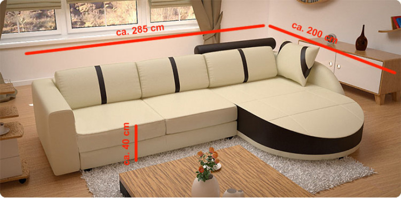 LEATHER SOFA with USB CORNER SOFA WITH BED FUNCTION DESIGNER SOFA SLEEPING SOFA NEW MINI COLO