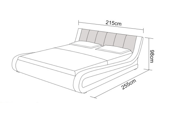 Waterbed Hotel Double Bed Complete Beds Leather Bed Upholstered Bed Water LB8829