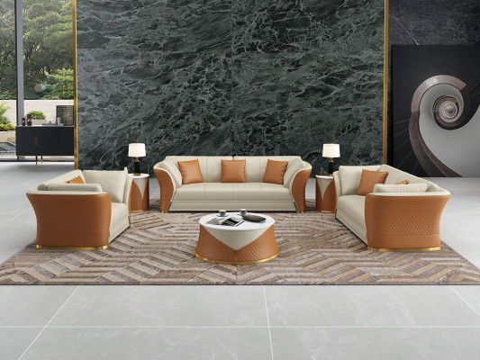 Exclusive Designer Furniture 32-Seater Living Room Sofa Upholstery Suite 2-piece Set.