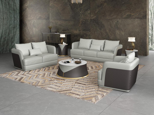 Upholstery Exclusive Designer Furniture 3+2 Seater Couch Set 2pc Living Landscape