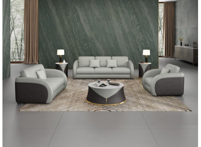 Exclusive designer furniture 32-seater sofa upholstery set 2-piece living area