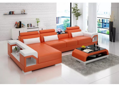 Design corner couch leather suite, living room sofa, upholstery couches, sofas, leather couch.