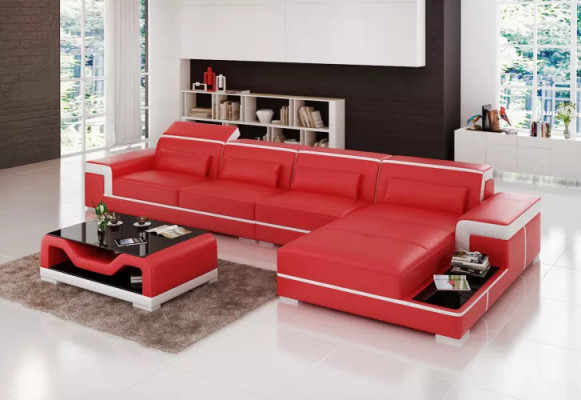 Designer corner sofa leather suite living room leather couch sofa upholstery couches sofas