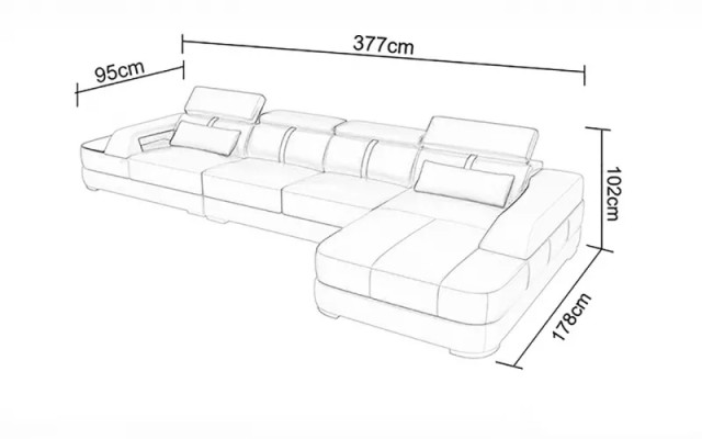 Design leather suite living room corner couch leather couch sofa upholstery couches sofas