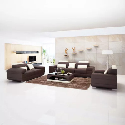 Modern couch sofa set 3-2-1 seater coffee table leather sofa sofa corner unit