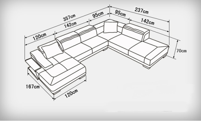 Leather sofa sofa couch living landscape corner sofa corner set design