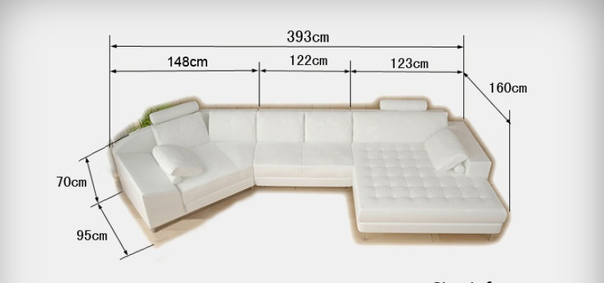 Modern textile corner sofa upholstered living room L-shape sectional sofa with USB corner sofa