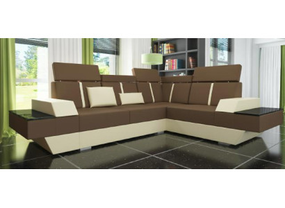 Upholstered Couch Sofa with USB, Corner Couch Leather Couch Designer Leather Sofa Living Landscape