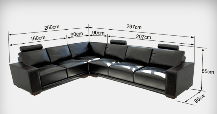 Leather sofa with USB living landscape corner sofa corner suite design modern sofa A1121B