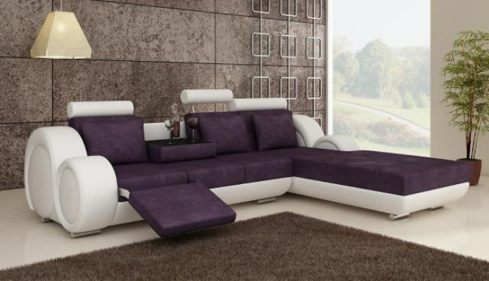 Textile sofa with USB, corner couch, corner sofa, fabric sofa living area, couch set NEW