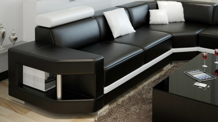 Exclusive designer upholstered sofa for ultimate comfort and timeless elegance.