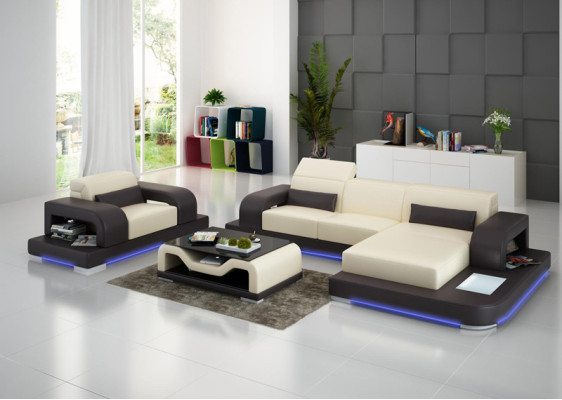 L-shaped corner sofa armchair wood modern coffee table complete corner sofa coffee table new