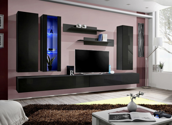 TV stand modern wall shelf living room design decor wall unit furniture