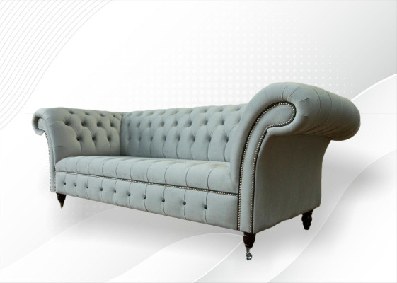 Sofa couch upholstery set seat sofas couches Chesterfield 3-seater