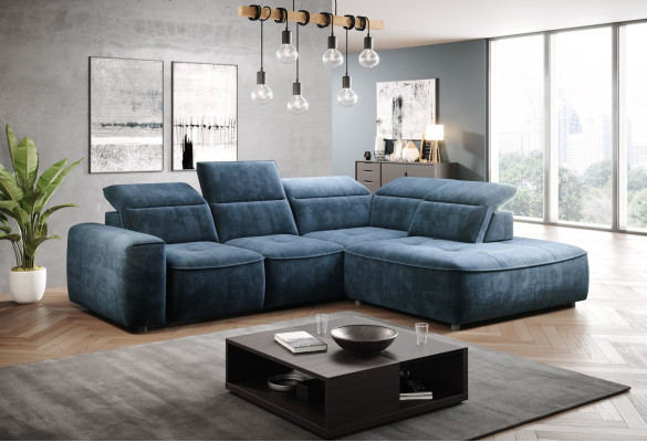 Sectional sofa L-shape textile luxury design seating landscape upholstered couch couches furniture