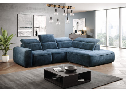 Sectional sofa L-shape textile luxury design seating landscape upholstered couch couches furniture
