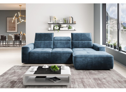 Multifunctional Corner Sofa Grey L Shape Sofa Couch Design Couch Upholstery Textile Modern