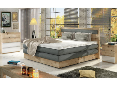 Wooden bed double beds design upholstered bedroom 180x200 Italian style furniture