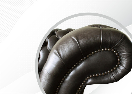Chesterfield 3 Seater Modern Design Couches Leather Sofa XXL Seating Furniture Sofas