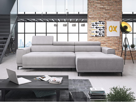 Designer fabric L-shaped couch living landscape corner sofa modern design sofa fabric