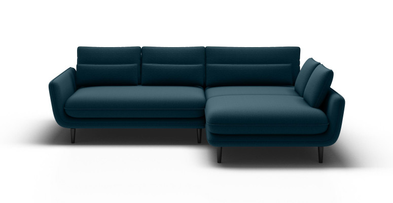 Corner sofa couch upholstery living landscape textile corner sofas set L shape new