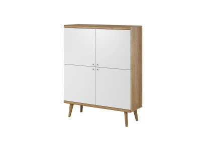 Modern wooden sideboard 107cm XXL lowboards living room cabinet